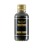 Bottle of Angelwax DARK FADER ceramic trim dressing for restoring and protecting vinyl and plastic surfaces.